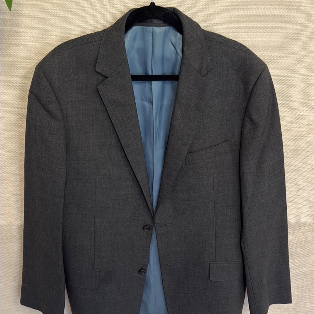 Classic Gray Men's Blazer - Picture 3 of 4